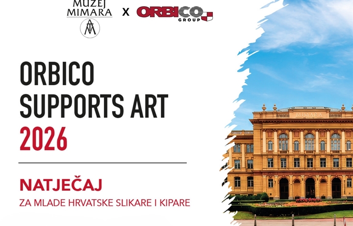 Muzej Mimara x Orbico Supports Art 2026 Natječaj za mlade hrvatske slikare i kipare